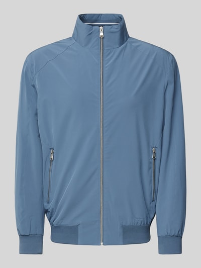 Christian Berg Men Blouson mit Reißverschlusstaschen Blau 2