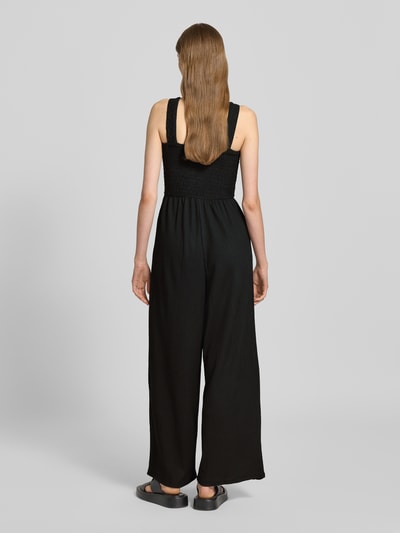 Only Regular Fit Jumpsuit mit gesmoktem Rumpf Modell 'ELISE' Black 5
