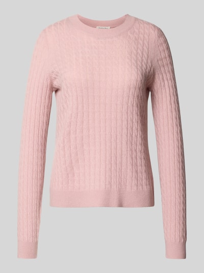 Christian Berg Woman Strickpullover aus reinem Kaschmir Hellrosa 2