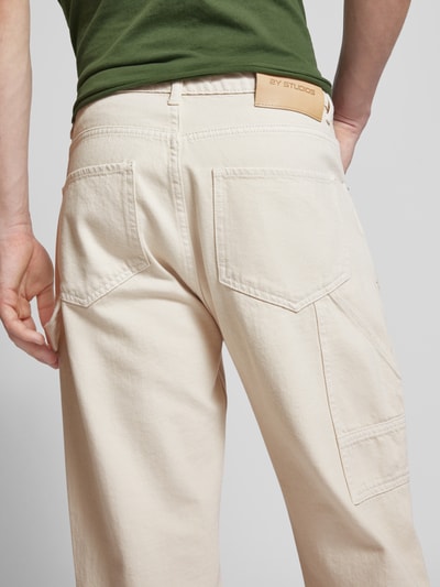 2Y Studios Regular Fit Jeans im unifarbenen Design Modell 'HALDOR' Offwhite 3