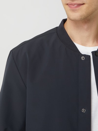 Only & Sons Blouson met wattering, model 'Bran' Marineblauw - 3