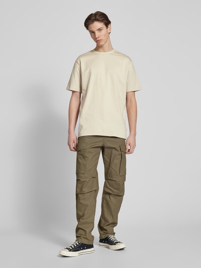 Only & Sons T-shirt met ronde hals, model 'ONSFRED' Beige - 1