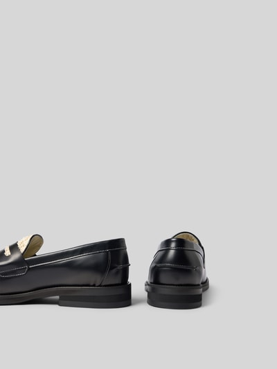Duke & Dexter Loafer mit strukturierter Sohle Black 3