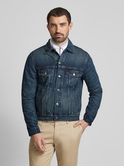 Polo Ralph Lauren Trucker Jacket mit Leistentaschen Jeansblau 4