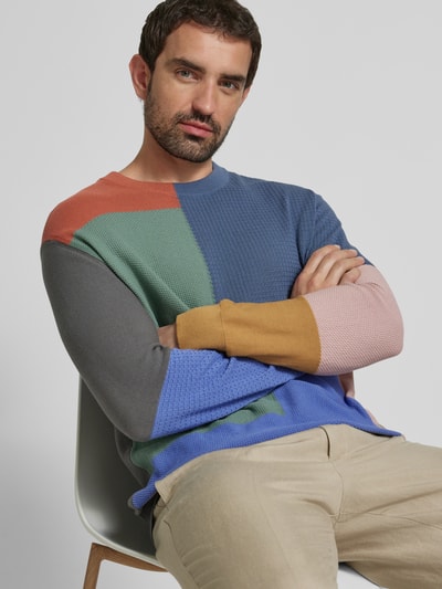 PAUL SMITH Strickpullover mit gerippten Abschlüssen Multi Stylebop 3