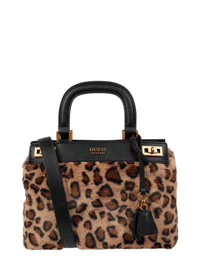 Guess Handtasche aus Webpelz Modell 'Katey'  Camel 1