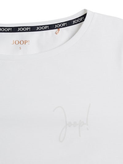 JOOP! BODYWEAR Shirt met lange mouwen van katoen Wit - 2