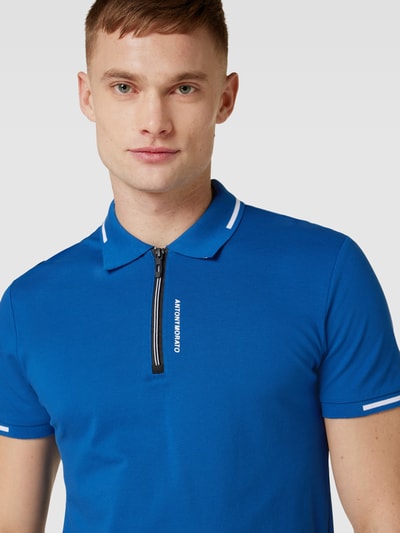 Antony Morato Poloshirt mit Kontraststreifen Royal 3