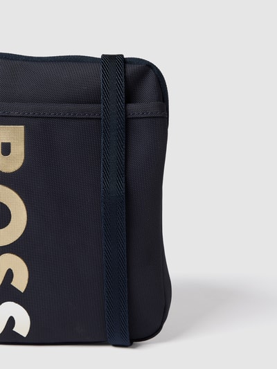 BOSS Umhängetasche mit Stecktasche Modell 'Catch Phone pouch' Marine 3