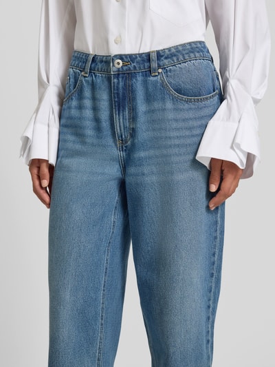 Jake*s Casual Straight Fit Jeans aus reiner Bio-Baumwolle im 5-Pocket-Design Jeansblau 3