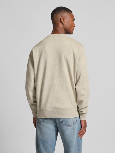 Polo Ralph Lauren Sweatshirt met labelstitching Lichtgrijs - 5
