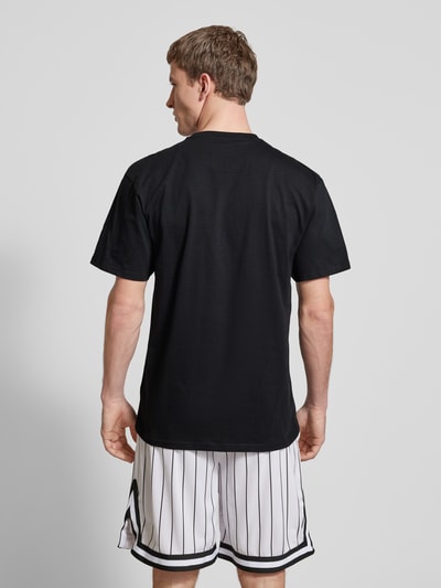 KARL KANI T-Shirt mit Label-Stitching Black 5