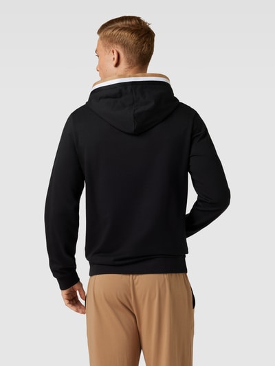 BOSS Hoodie mit Label-Stitching Modell 'Iconic' Black 5