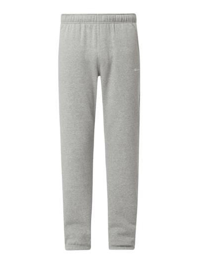 CHAMPION Spodnie dresowe o kroju comfort fit z mieszanki bawełny  Średnioszary melanż 2