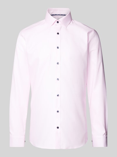 OLYMP Level Five Slim Fit Business-Hemd mit Knopfleiste Rosa 2