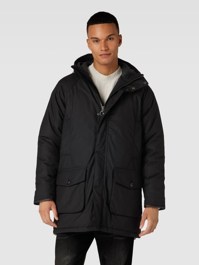 Barbour Jack met capuchon, model 'Farnley' Zwart - 4