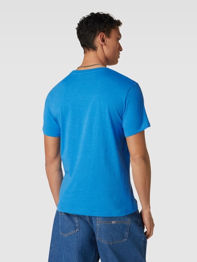 Jack & Jones T-shirt z okrągłym dekoltem model ‘ACE’ Oceaniczny 5
