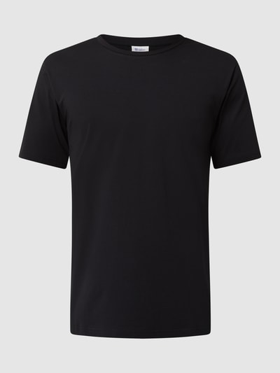 Schiesser T-Shirt mit Rundhalsausschnitt Modell 'Hannes' Black 2