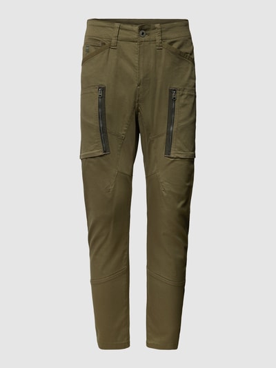 G-Star Raw Slim Fit Cargohose mit Label-Detail Oliv 2