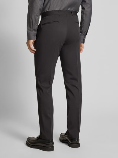 s.Oliver BLACK LABEL Slim fit pantalon met persplooien Zwart - 5