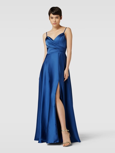 Laona Abendkleid mit Raffungen Royal 1