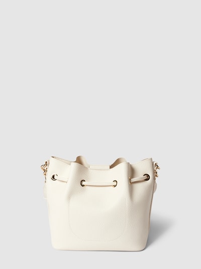 VALENTINO BAGS Bucket bag met labeldetails, model 'SEYCHELLES' Offwhite - 4