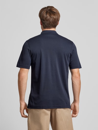 RAGMAN Regular fit poloshirt met borstzak Marineblauw - 5