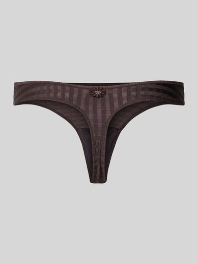 Marie Jo String mit elastischem Bund Modell 'Avero' Dunkelbraun 3