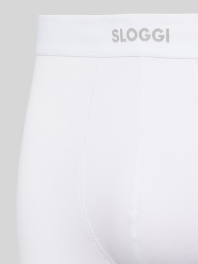 Sloggi Boxershorts mit elastischem Logo-Bund Weiss 2