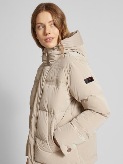 Peuterey Donsjack met opstaande kraag, model 'ANISH' Beige - 3