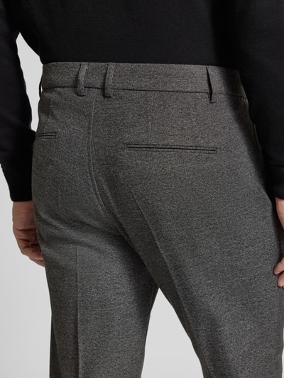 Cinque Regular Fit Stoffhose mit Bügelfalten Modell 'CiSalto' Dunkelgrau 3
