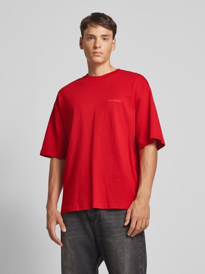 REVIEW Essentials Oversized T-Shirt  Rot 4