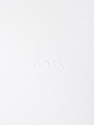 BOSS Poloshirt mit Label-Schriftzug Weiss 4