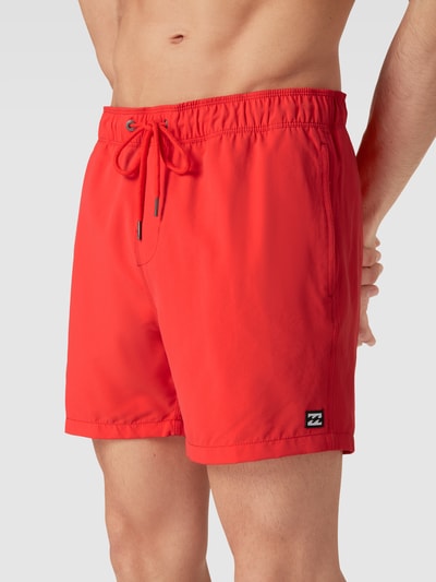 Billabong Badehose mit Label-Detail Rot 3