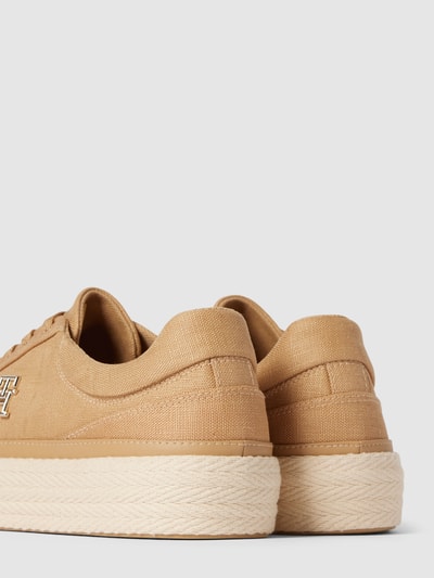 Tommy Hilfiger Sneakers met labelapplicatie, model 'VULC' Beige - 2