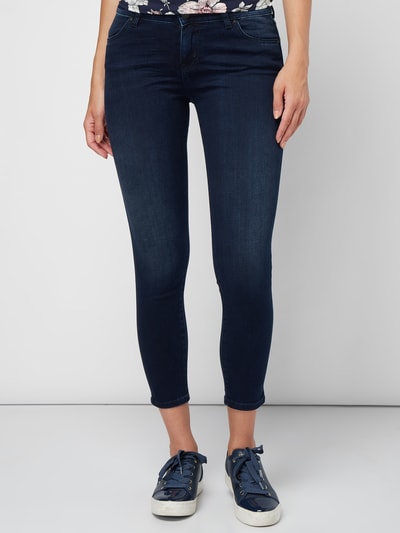 LTB Super Skinny Fit Cropped Jeans Dunkelblau 4