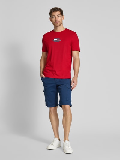 Tommy Hilfiger Regular Fit T-Shirt aus reiner Baumwolle Rot 1