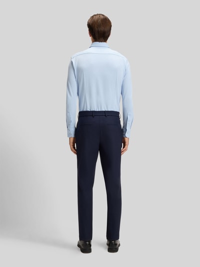 BOSS Slim fit zakelijk overhemd met structuurmotief Wit - 5