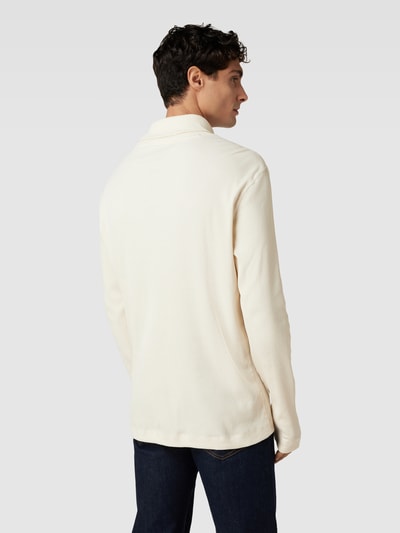 BOSS Orange Rollkragenpullover mit Label-Detail Offwhite 5