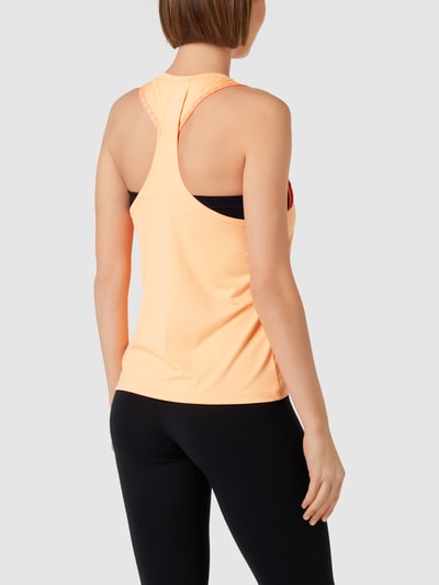 Under Armour Tanktop met labelprint, model 'Novelty' Oranje - 5