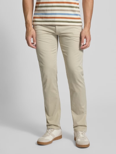 BOSS Orange Slim Fit Chino aus Baumwoll-Mix Beige 4