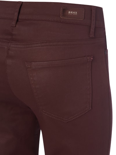 Brax Skinny Fit 5-Pocket-Hose  Dunkelbraun 3