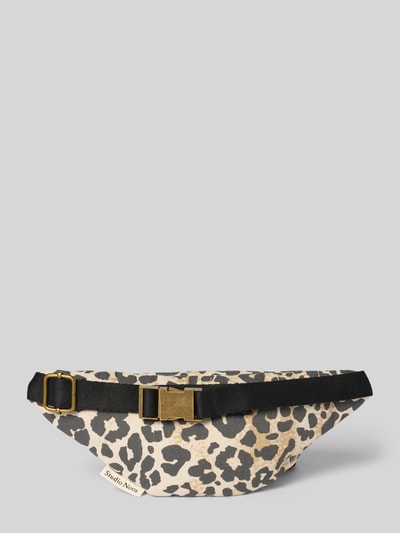 STUDIO NOOS Bauchtasche mit Label-Detail Sand 4