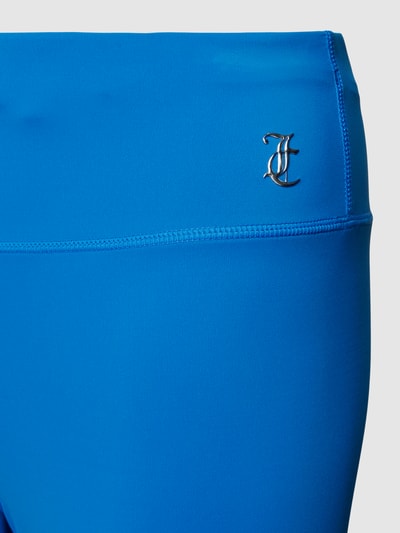 Juicy Couture Sport Legginsy z aplikacją z logo model ‘LORRAINE’ Królewski niebieski 2