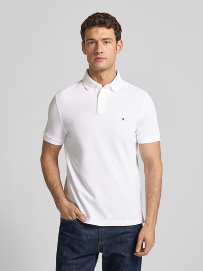 Tommy Hilfiger Koszulka polo o kroju regular fit z piki Biały 4
