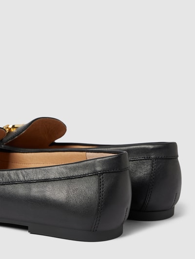 Lauren Ralph Lauren Penny-Loafer aus Leder mit Schaftbrücke Modell 'AVERI' Black 2