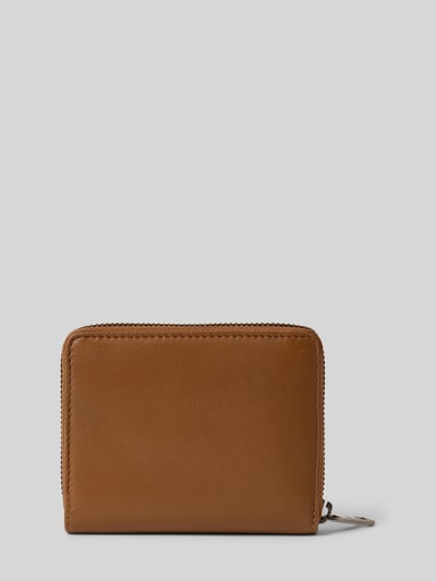 LIEBESKIND BERLIN Portemonnee met label in reliëf, model 'Conny' Cognac - 2