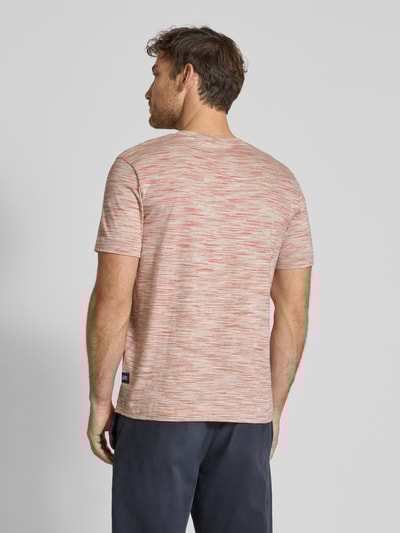 Tom Tailor Regular Fit T-Shirt aus reiner Baumwolle Beige 5