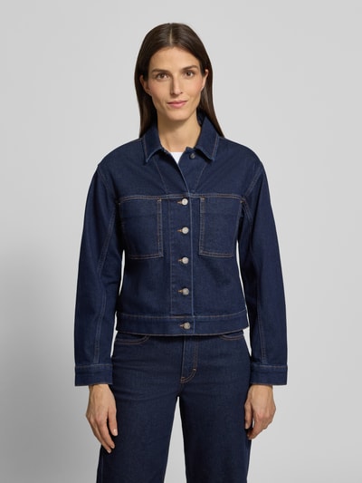 someday. Regular Fit Jeansjacke mit Brusttaschen Modell 'Nusilia' Jeansblau 4