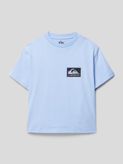 Quiksilver T-Shirt mit Label-Print Bleu 1